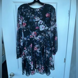 Yumi Kim black floral Carousel Dress